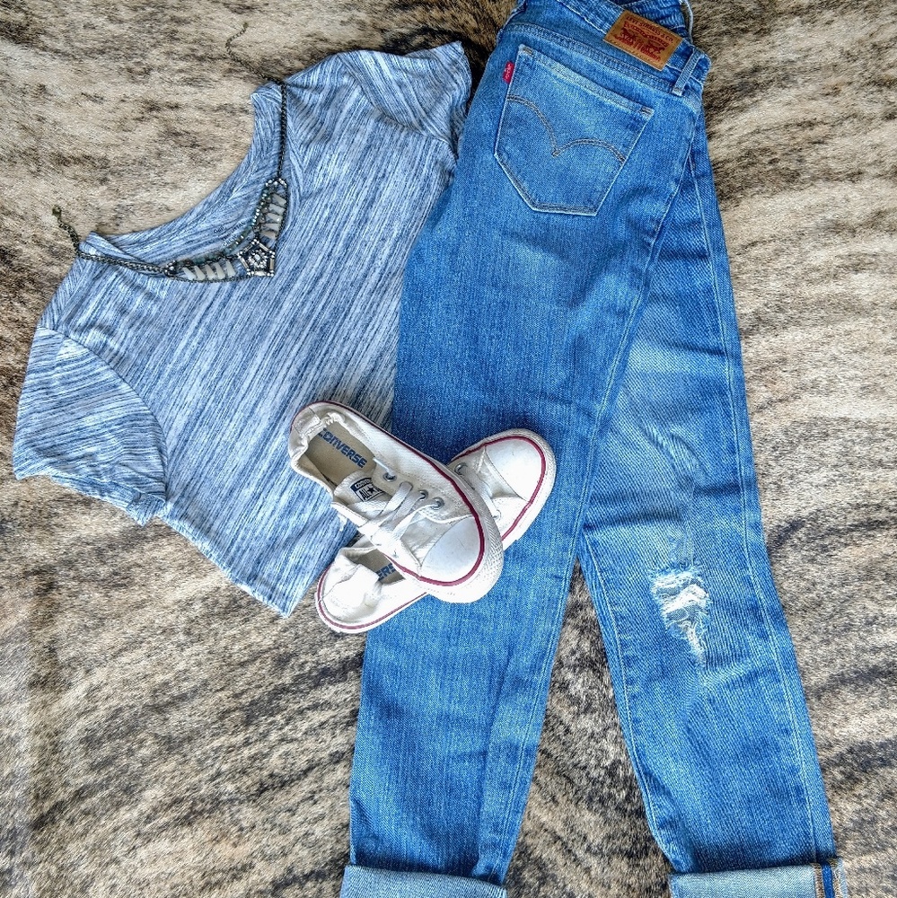 Levi's skinny jeans 711